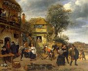Peasants before an Inn Jan Steen